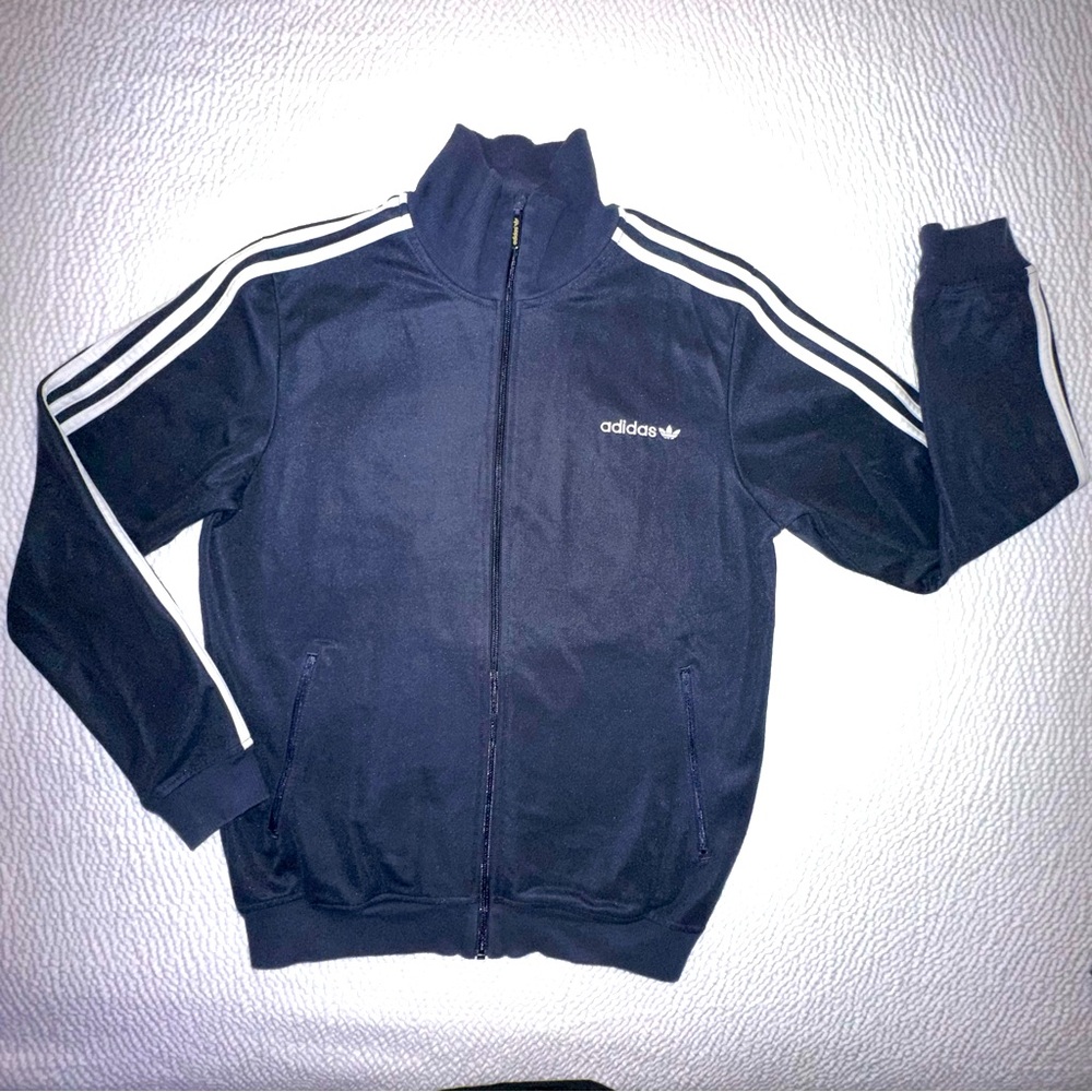 Adidas Men's Black Track Jacket